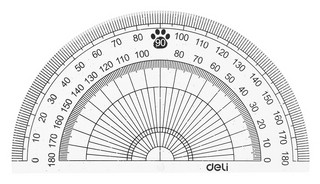 Набор чертежный 4 предмета, малый (линейка 15 см, 2 треугольника, трансп), пластик, ПВХ-чехол в ассортименте 2