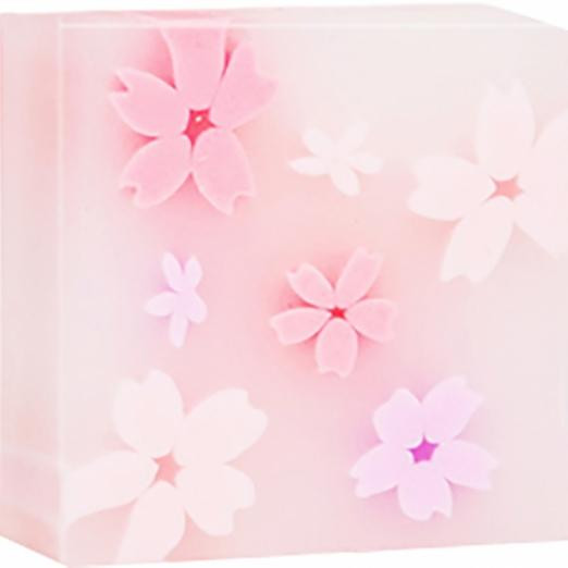 Ластик 'Сакура' 35х35х11 мм, Deli