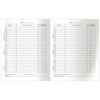 Дневник 1-11кл 48 листов, твердая обложка, белый, BG 3