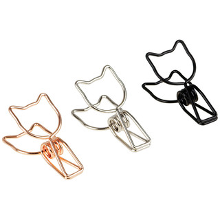 Зажимы для бумаг 33мм, 6 шт. Meshu 