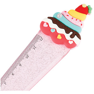 Линейка с топпером 12 см MESHU 