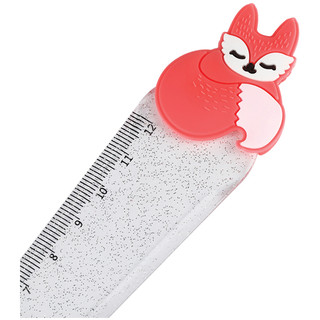 Линейка с топпером 12 см MESHU 'Fox' 3