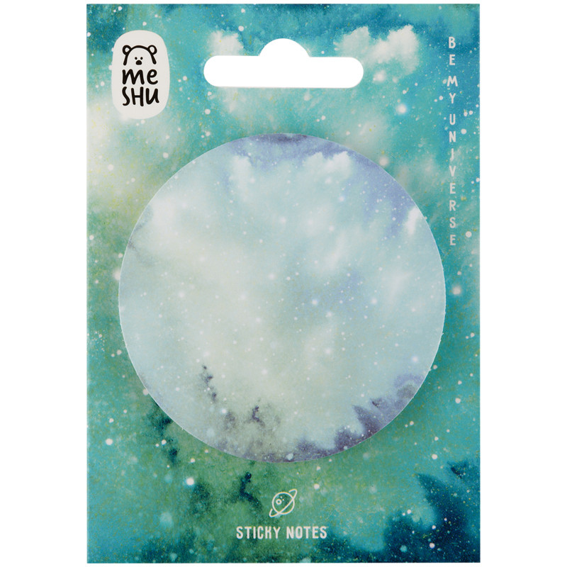 Самоклеящийся блок MESHU 'Galaxy', 60мм, 50 листов