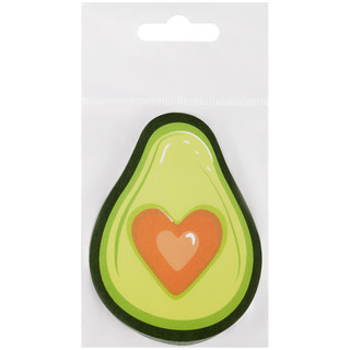 Самоклеящийся блок фигурный MESHU 'Avocado', 50 листов 3