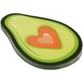 Самоклеящийся блок фигурный MESHU 'Avocado', 50 листов 2