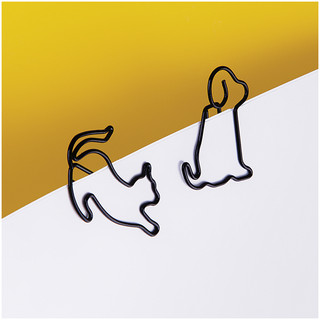 Скрепки фигурные 19мм, 4 шт. Meshu 