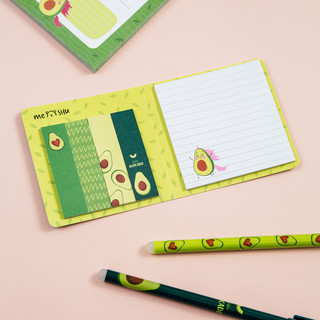 Флажки-закладки и самоклеящиеся блоки в наборе MESHU 