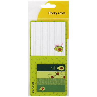 Флажки-закладки и самоклеящиеся блоки в наборе MESHU 