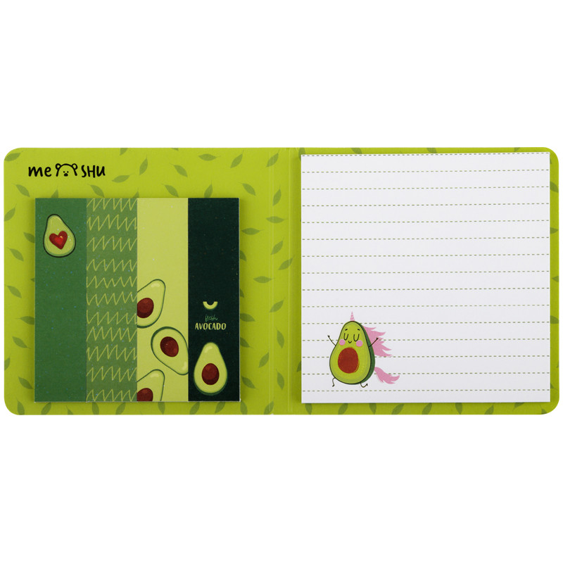 Флажки-закладки и самоклеящиеся блоки в наборе MESHU 