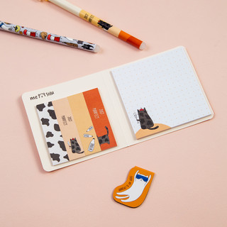 Флажки-закладки и самоклеящиеся блоки в наборе MESHU 