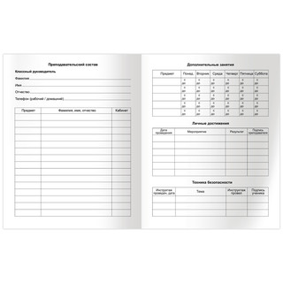 Дневник 1-4 кл. 48 л (твердый) BG 