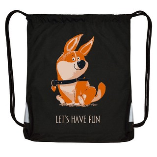 Мешок для обуви 'Забавный корги' 44х54 см 1