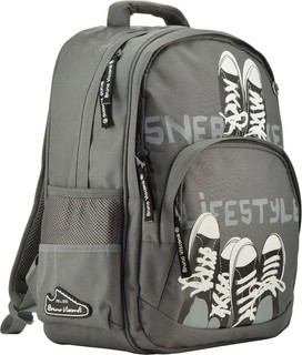 Рюкзак с эргономичной спинкой 'Кеды' серый 2