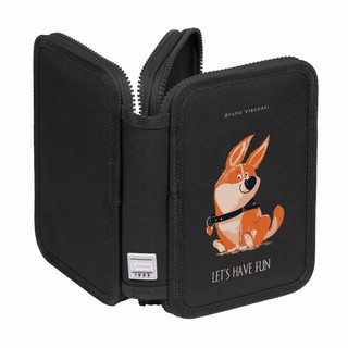 Пенал 'Забавный корги' 2 отделения, 200х130 мм, Bruno Visconti 2