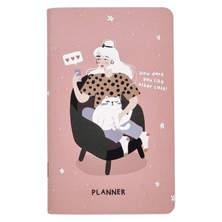 Планнер Blogger.кресло недатированный, 108х175 мм, 48 л, скрепка, Be Smart 1