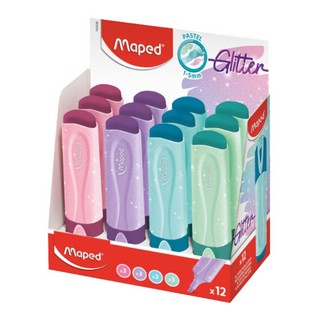 Текстовыделитель Maped 'Fluo Peps Classic Glitter', ассорти. ...