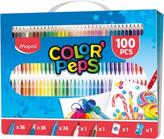Набор для рисования Color Peps, 100 предметов, Maped