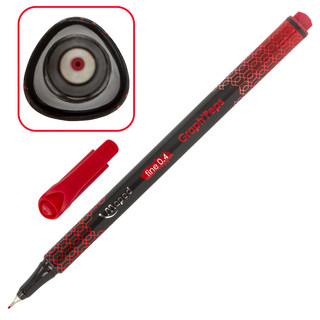 Набор капиллярных ручек (линеров) MAPED 10 цветов 'Graph'Peps' трехгранные 10