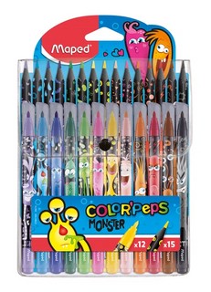 Набор для рисования "Color Рeps Monster" 27 предметов, MAPED
