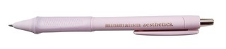 Ручка шариковая Aesthetics.розовый, автоматическая, толщина линии 0.5 мм, цвет чернил синий, Be Smart
