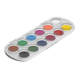 Краски акварельные 12 цветов, медовые, Erich Krause 3