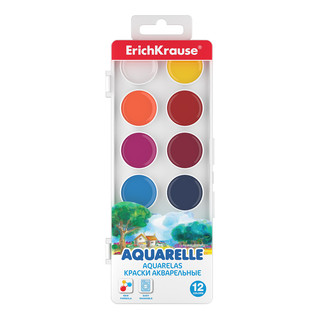 Краски акварельные 12 цветов, ErichKrause 1