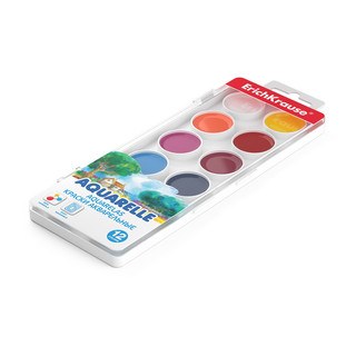 Краски акварельные 12 цветов, ErichKrause 3