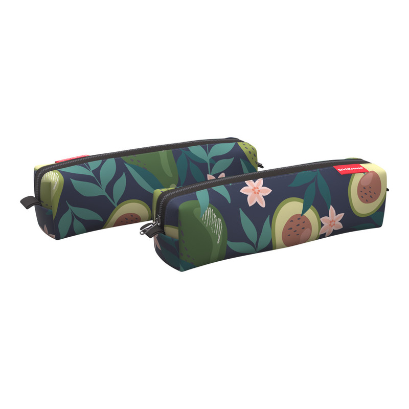 Пенал квадро мини Avocado Dusk, 210x50x50 мм, ErichKrause