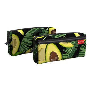 Пенал квадро Avocado Night с двумя отделениями, 210x100x50 мм, ErichKrause 2