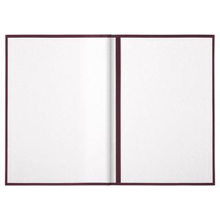 Папка адресная бумвинил с гербом России, А4, бордовая, STAFF 'Basic' 3