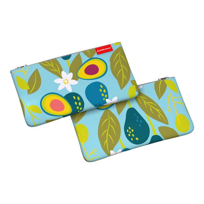 Пенал-конверт 'Avocado Day' 22x12 см, ErichKrause