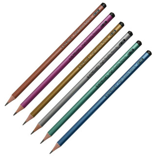 Карандаш чернографитный ACMELIAE HB, трехгранный, цветной кор...