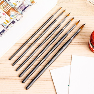 Набор кистей из нейлона Deli. Nuevo, 6 кистей 2