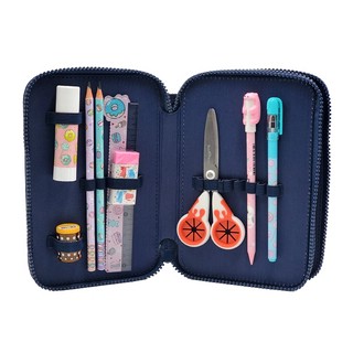 Пенал с наполнением 'Magic Night Зайчик' 27 предметов, 2 отделения 3