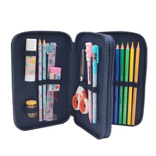 Пенал с наполнением 'Magic Night Зайчик' 27 предметов, 2 отделения 5