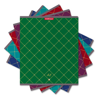 Тетрадь 'Glam Rock' А5, 48 листов, клетка, конгрев+тиснение з...