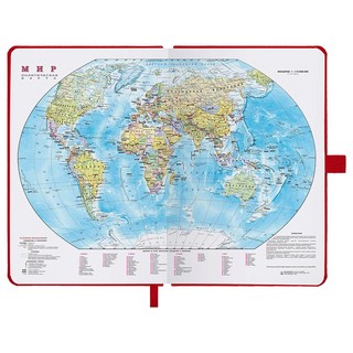 Ежедневник на 2023г А5, 138x213 мм, Brauberg.Control, под кожу, красный 13