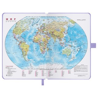 Ежедневник на 2023г А5, 138x213 мм, Brauberg.Control, под кожу, сиреневый 13