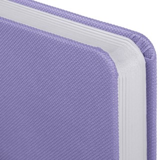 Ежедневник на 2023г А5, 138x213 мм, Brauberg.Control, под кожу, сиреневый 4