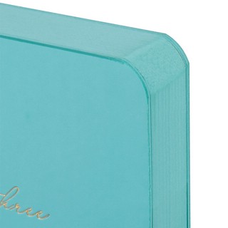 Ежедневник на 2023г А5, 138x213 мм, Brauberg.Pastel, под кожу, бирюзовый 3