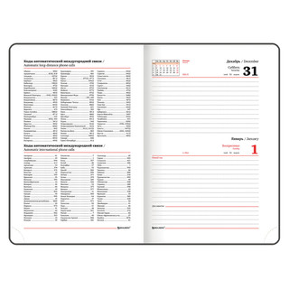 Ежедневник на 2023г А5, 138x213 мм, Brauberg.Profile, балакрон, светло-розовый 10