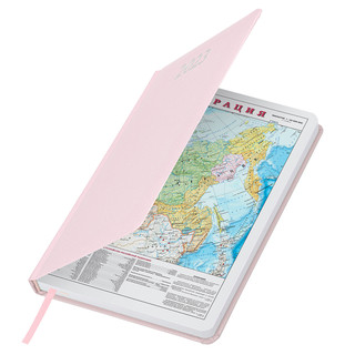 Ежедневник на 2023г А5, 138x213 мм, Brauberg.Profile, балакрон, светло-розовый 3