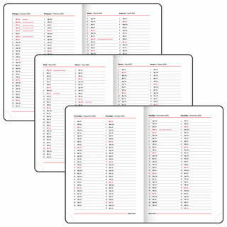 Ежедневник на 2023г А5, 138x213 мм, Brauberg.Rainbow, под кожу, зеленый 8