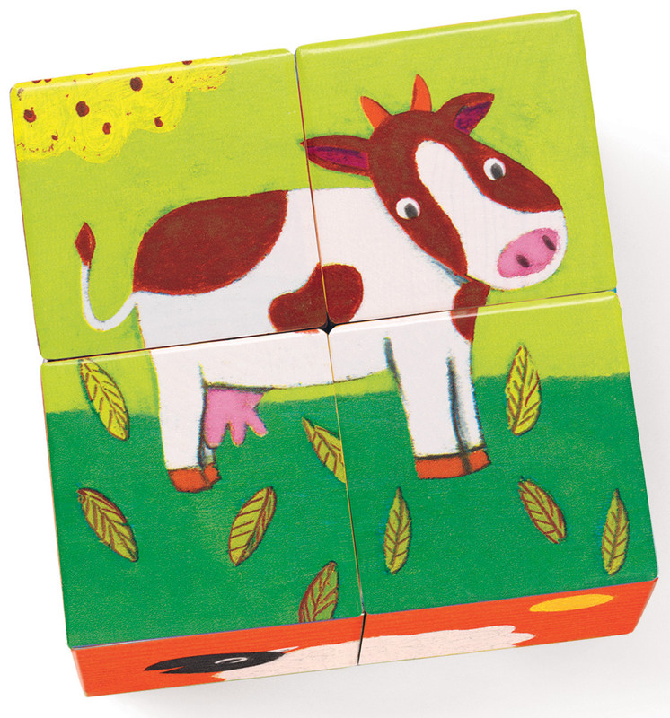 Djeco Кубики 'Ферма'