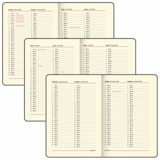 Ежедневник на 2023г А5, 138x213 мм, Brauberg.Stylish, под кожу, фиолетовый 8