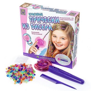 Creative Красивые прически из бисера 2