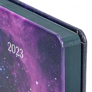 Ежедневник на 2023г А5, 138x213 мм, Brauberg.Vista, под кожу 