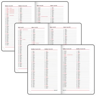 Ежедневник на 2023 Brauberg Vista, А5 138x213мм, под кожу, Cuties 7