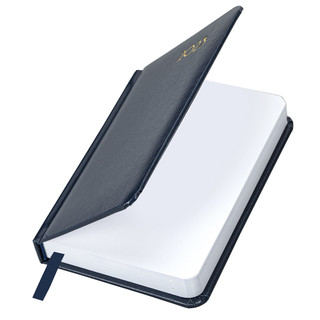 Ежедневник на 2023г А6, 100х150 мм, Brauberg.Select, балакрон, синий 3