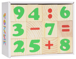 Кубики 'Цифры', Томик